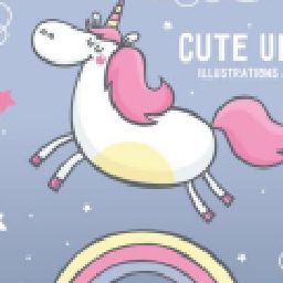 girly:)unicorn