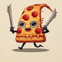 Killer pizza 🌚