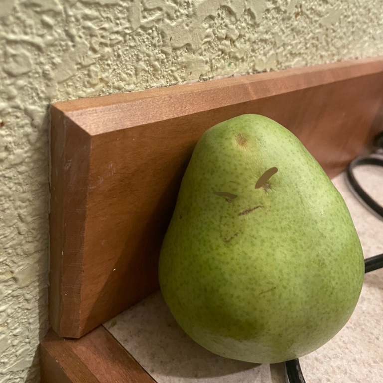 a pear scorned.