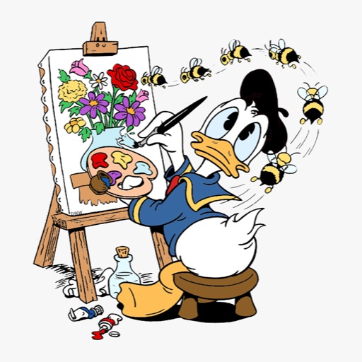 Donald ducky Art