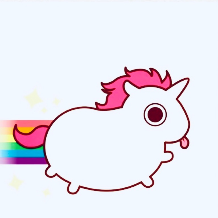 unicorns_are_cool👁👄👁🦄😎